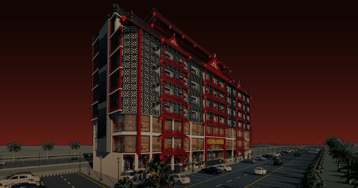 China Center in the CBD of Bahria Town Phase VIII – artist’s impression